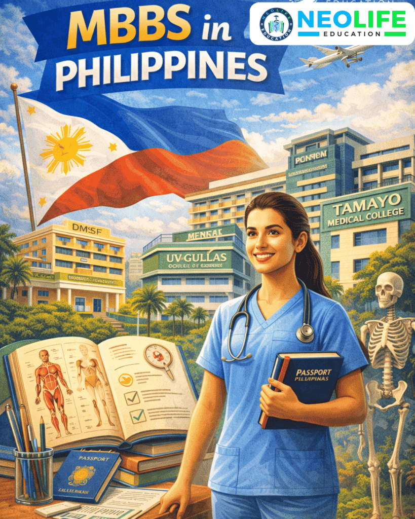 Students studying MBBS in Philippines medical college
