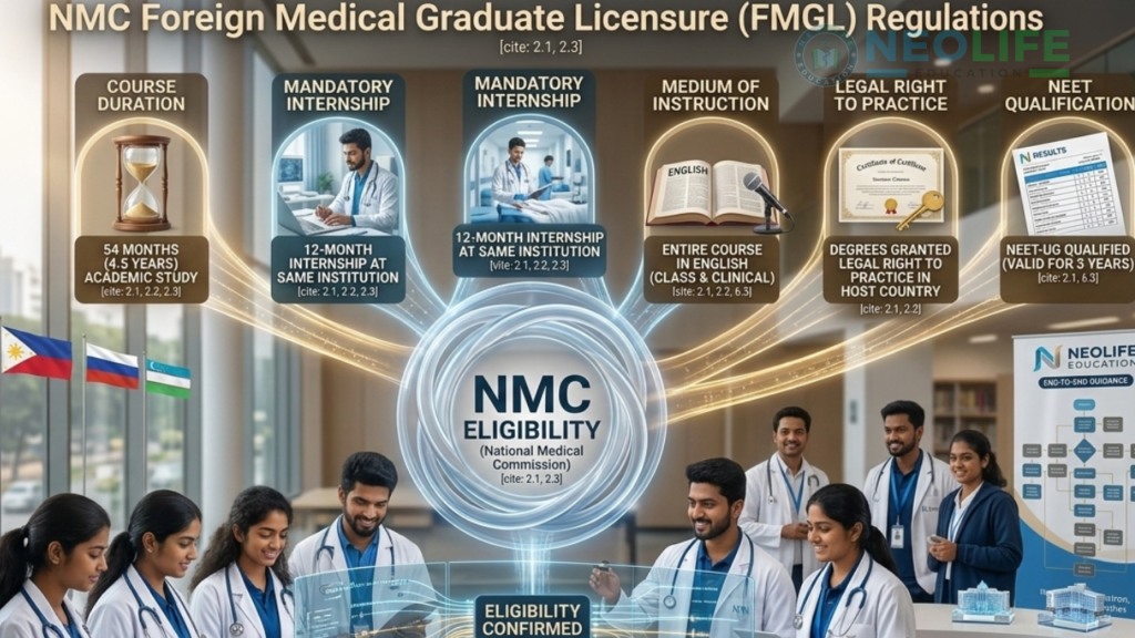 NMC Guidelines for students willing to study MBBS abroad 