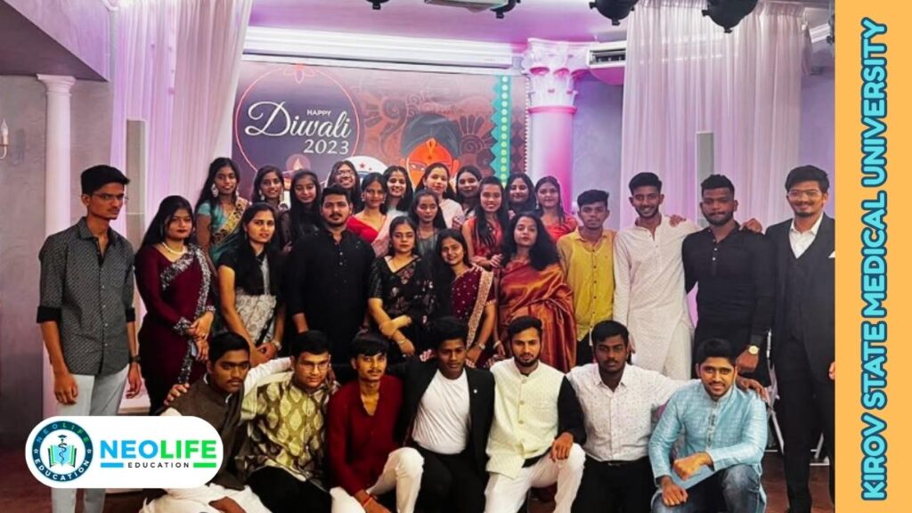 International students studying at Kirov State Medical University highlighting quality education, affordable Kirov State Medical University fees and MBBS in Russia for Indian students.