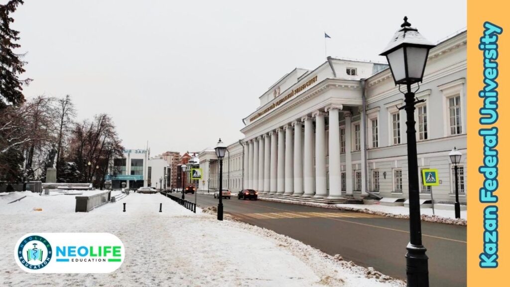 Kazan Federal University Russia campus building and student environment