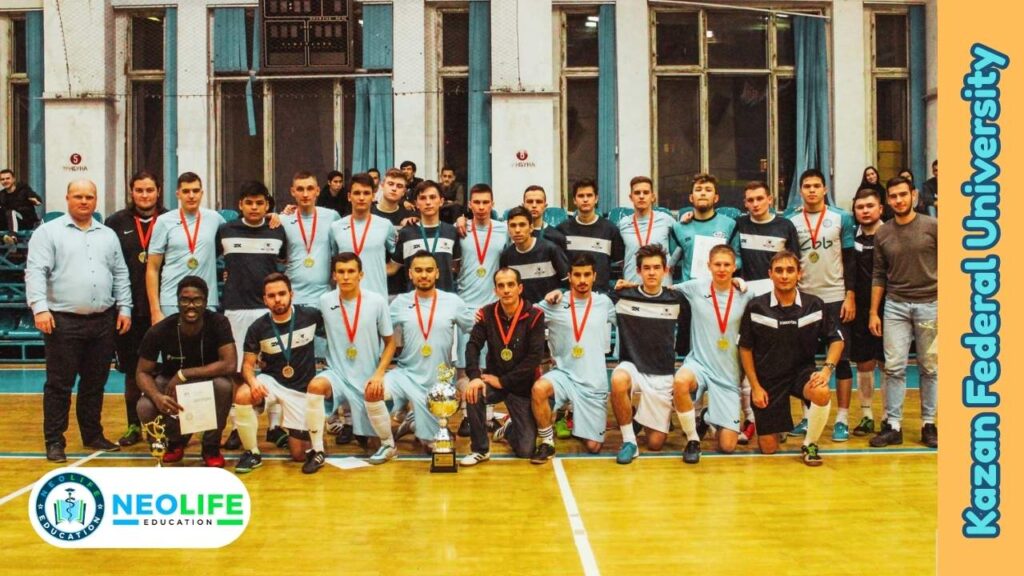 International medical students studying MBBS at Kazan Federal University Russia