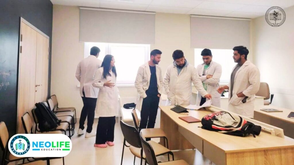 Kazan State Medical college Russia classrooms 