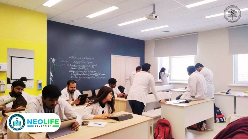 Kazan state medical university class room