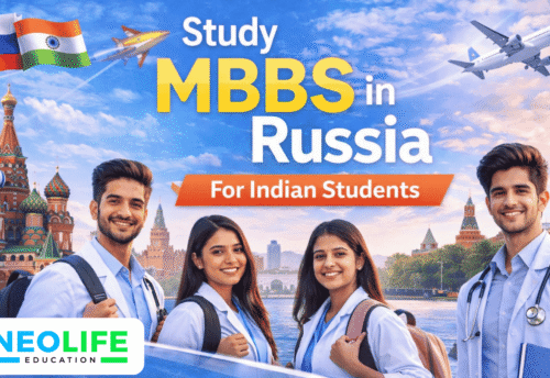 Indian students studying MBBS in Russia 2026 – Neolife Education guide