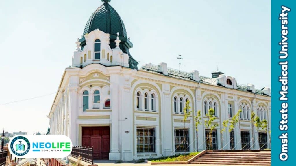 OMSK State Medical University campus for MBBS education in Russia for Indian students