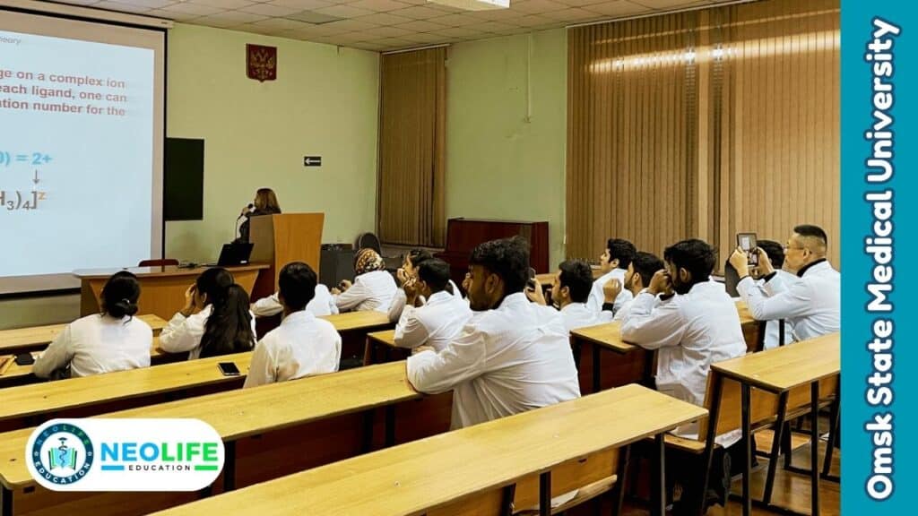 OMSK State Medical University classroom facilities for MBBS in Russia