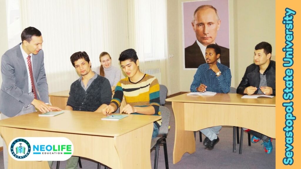 Medical lecture session at Sevastopol State University for MBBS in Russia students.