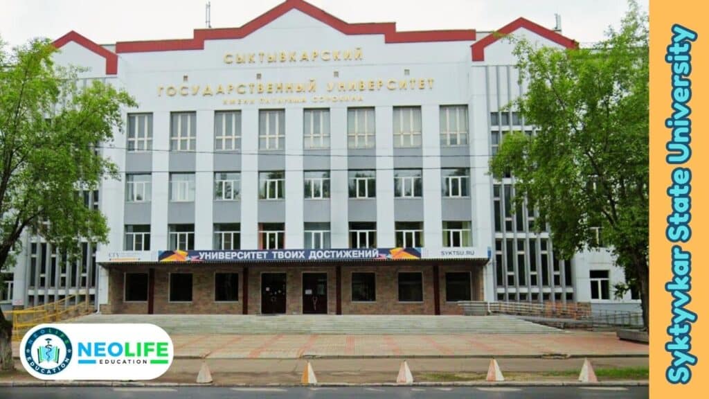 Campus view of Syktyvkar State University offering low cost MBBS in Russia for international medical students.