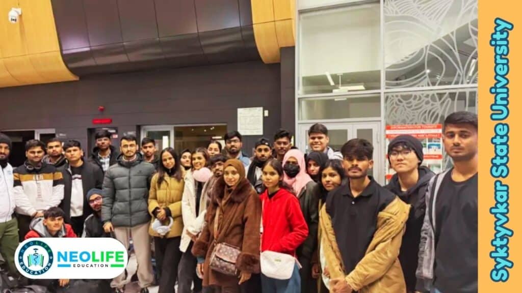 Students pursuing affordable medical education at Syktyvkar State University known for low cost MBBS in Russia programs.