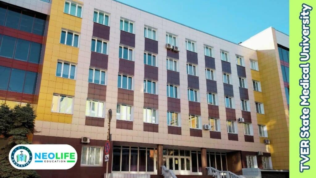 Campus view of Tver State Medical University offering MBBS in Russia for Indian students with modern medical facilities