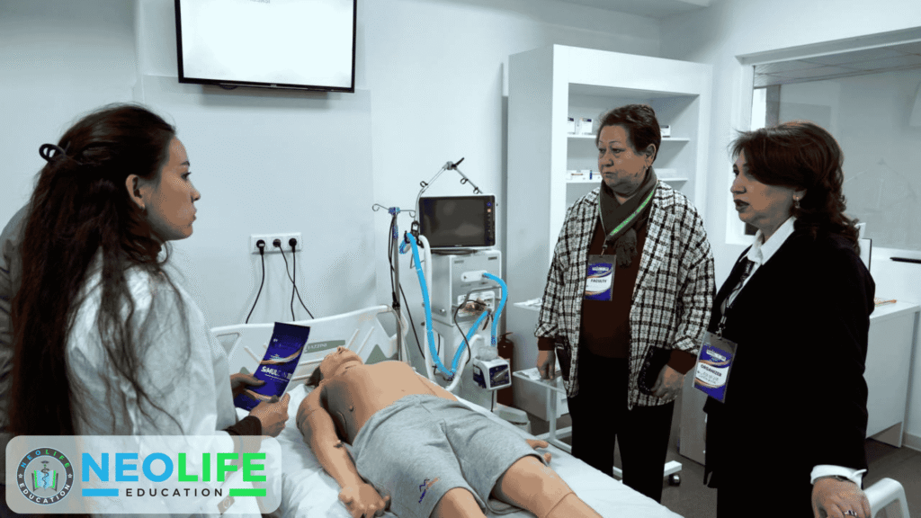 Indian students studying MBBS at Tashkent Medical Academy — Uzbekistan medical university Laboratory
