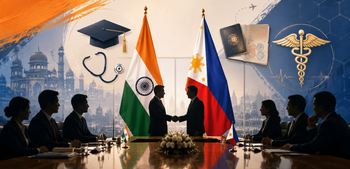 The Embassy deeply appreciates H.E. First Lady Liza Marcos for bringing together all stakeholders to discuss and address the challenges faced by Indian medical students in the Philippines.