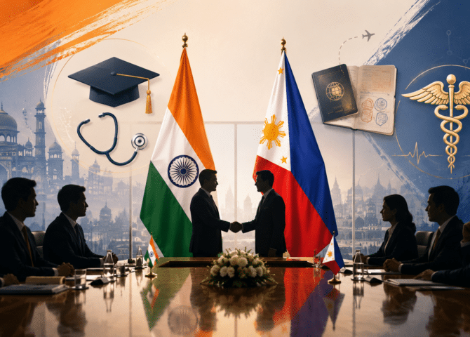 The Embassy deeply appreciates H.E. First Lady Liza Marcos for bringing together all stakeholders to discuss and address the challenges faced by Indian medical students in the Philippines.