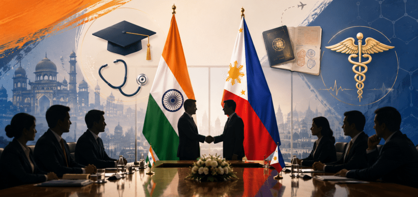 The Embassy deeply appreciates H.E. First Lady Liza Marcos for bringing together all stakeholders to discuss and address the challenges faced by Indian medical students in the Philippines.